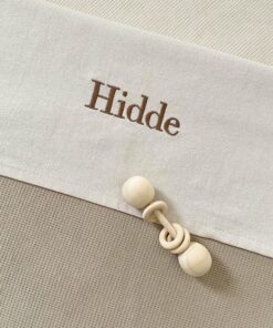 lakentje met naam Hidde, gepersonaliseerde met een geborduurde naam