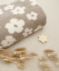 flower teddy dekentje voor ledikant, wieg en kinderwagen