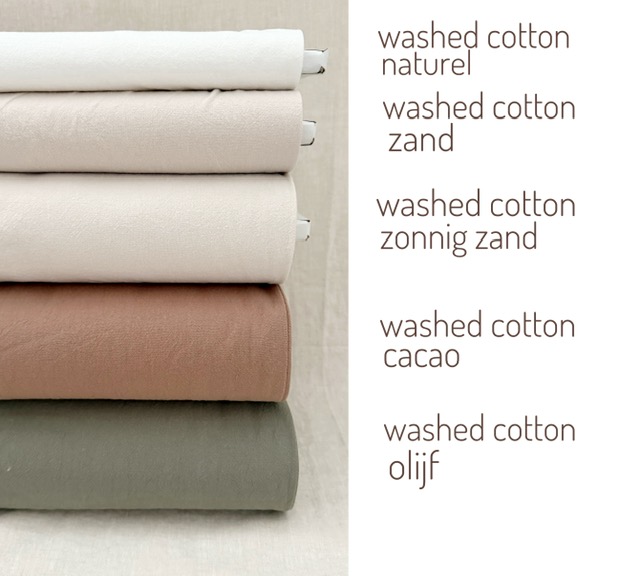 washed cotton